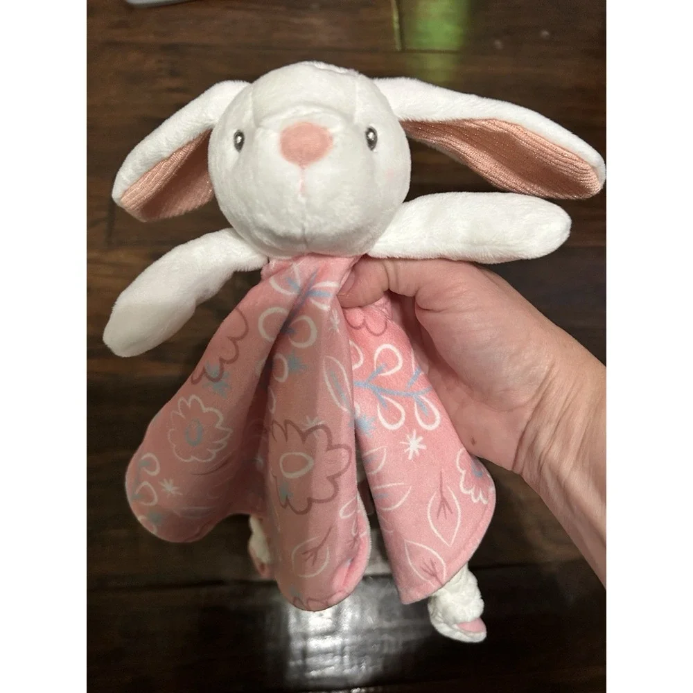 Mary Meyer Bella Bunny Stuffed Animal Lovey Security Blanket 13